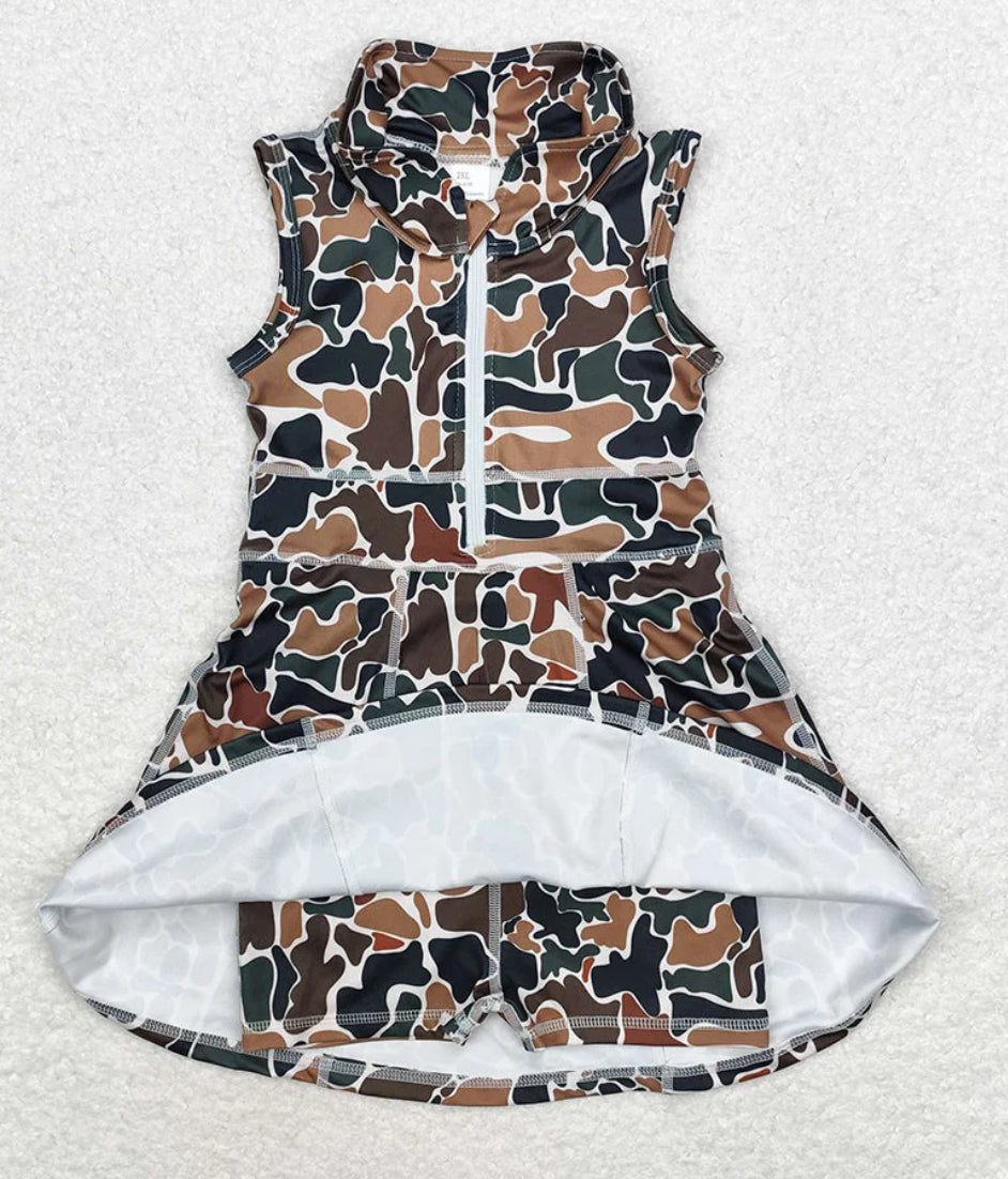 The Camo Flow Dress