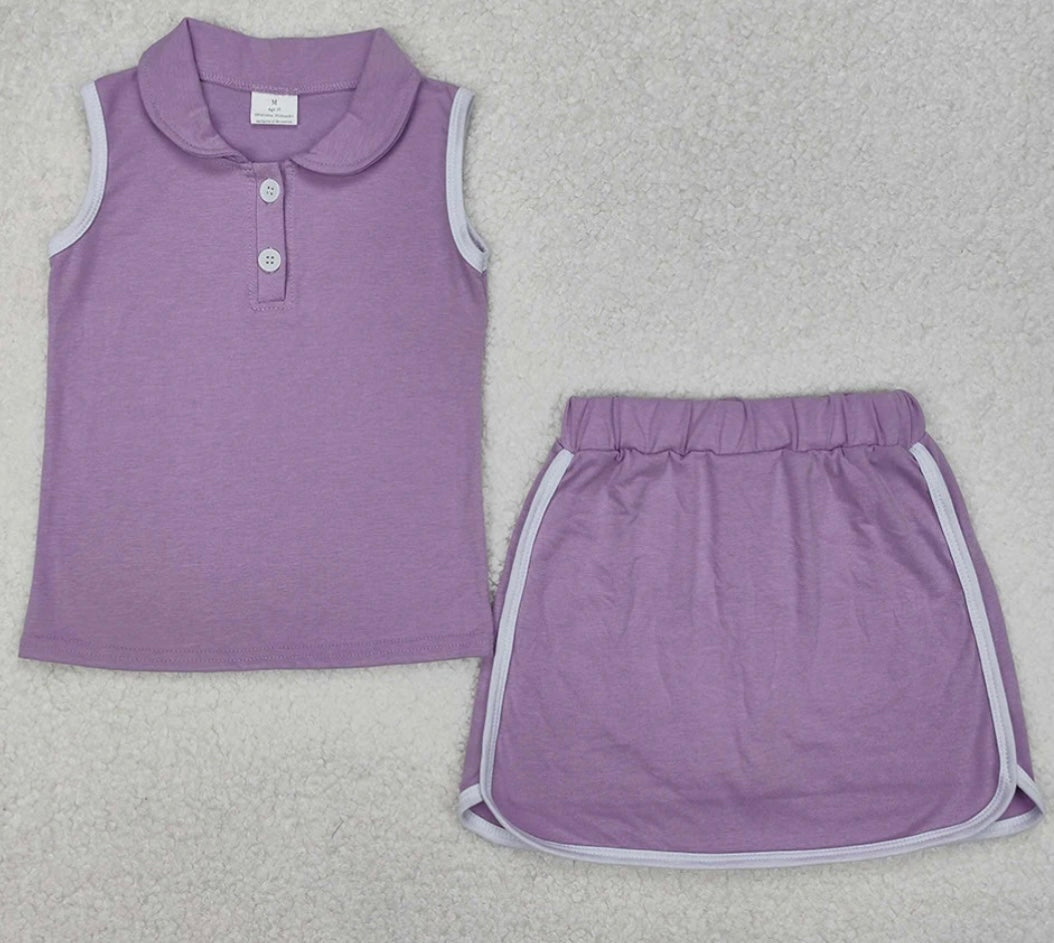 Sleeveless Skort Set