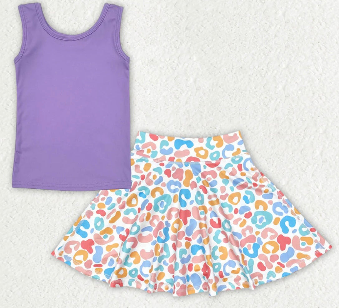 Floral Tank Set
