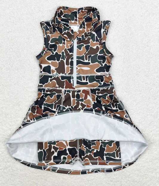 The Camo Flow Dress