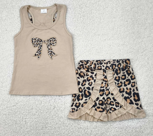 The Leopard Bailey Bow Set