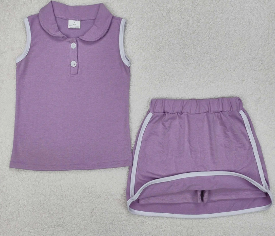Sleeveless Skort Set