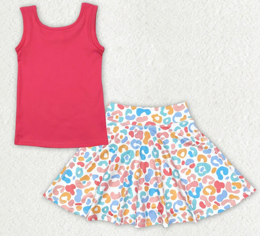 Floral Tank Set